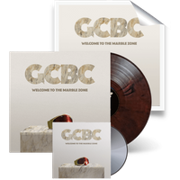 Good Cop Bad Cop - Welcome to the Marble Zone Signed Red Marble Vinyl + Signed CD