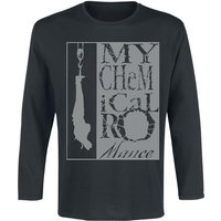 My Chemical Romance Long-sleeve Shirt Hangman L to XXL for Men black