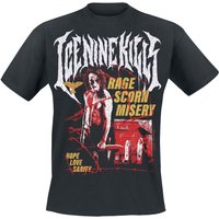 Ice Nine Kills T-Shirt Fire M to XXL for Men black - Image 1