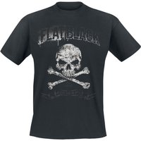 Flat Black T-Shirt Justice S to XXL for Men black - Image 1