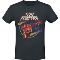 Foo Fighters T-Shirt Ray Gun S to 3XL for Men black - Image 1
