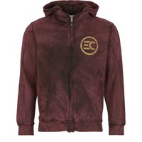 Electric Callboy Hooded zip All Night Long S to XXL for Men rust - Image 1