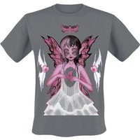 Martinez, Melanie T-Shirt Portals Heart S to XXL for Men charcoal - Image 1