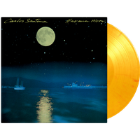 Santana - Havana Moon Yellow & Red Marbled Heavyweight Vinyl - Image 1