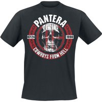 Pantera T-Shirt Skull Circle M to XXL for Men black