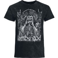 Lamb Of God T-Shirt Hicon S to 4XL for Men charcoal - Image 1