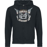 Five Finger Death Punch Hooded zip Winged Knuckles S to XL for Men black - Image 1