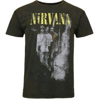 Nirvana T-Shirt Alleyway S to 4XL for Men black