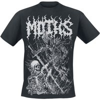 Like Moths To Flames T-Shirt Cycles S to 4XL for Men black
