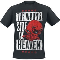 Five Finger Death Punch T-Shirt The Wrong Side Of Heaven The Righteous Side Of Hell S to L for Men black - Image 1