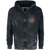 Ramones Hooded zip Crest S to XXL for Men black - Image 1