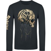 Sabaton Long-sleeve Shirt Barbed Wire Skull S to 4XL for Men black - Image 1