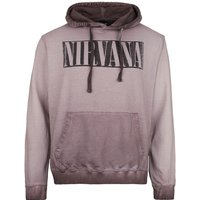 Nirvana Hooded sweater Band Photo S to XXL for Men purple
