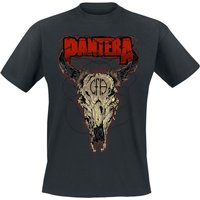 Pantera T-Shirt Steer Skull M to 3XL for Men black - Image 1