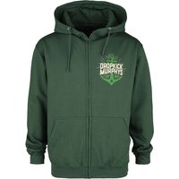 Dropkick Murphys Hooded zip Anchor Admat Green S to XXL for Men dark green - Image 1