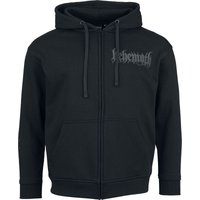 Behemoth Hooded zip Logo S to XXL for Men black - Image 1
