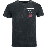 Erra T-Shirt Tracklist S to 4XL for Men charcoal - Image 1