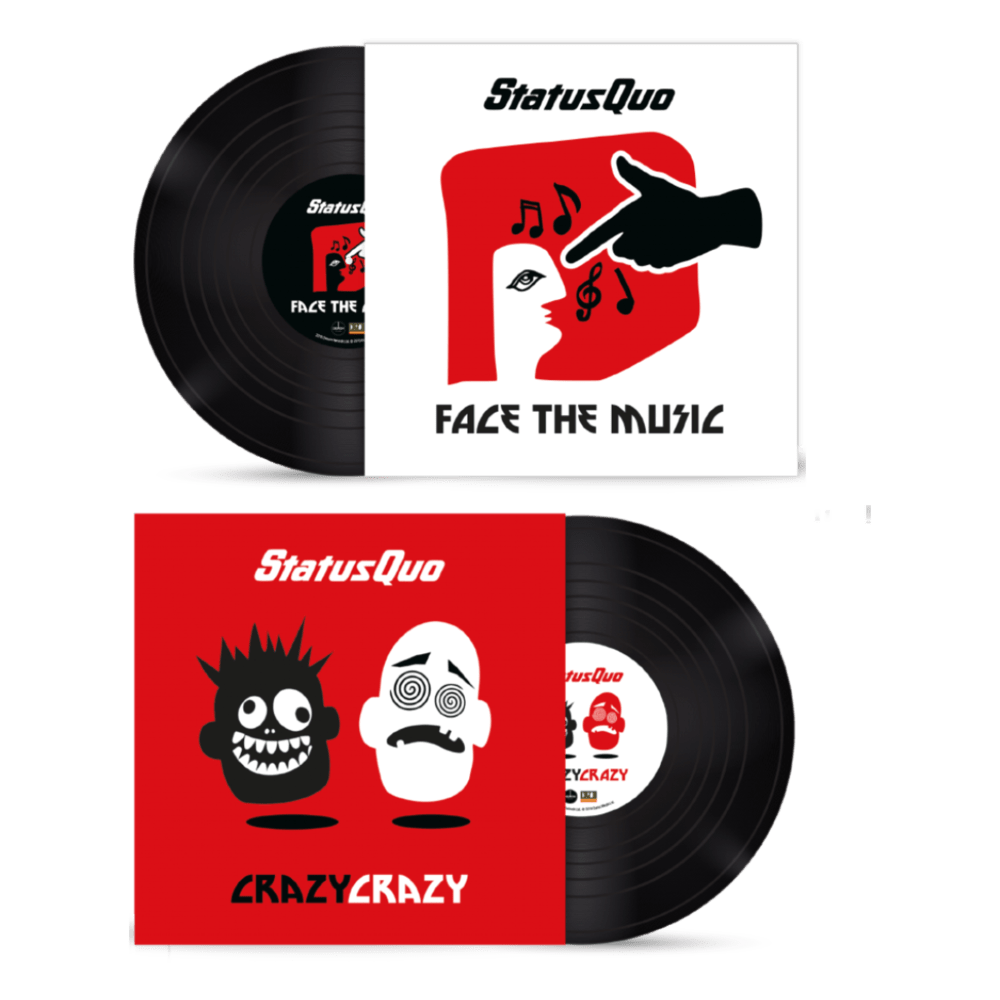 Crazy, Crazy / Face The Music 7 Inch by Status Quo