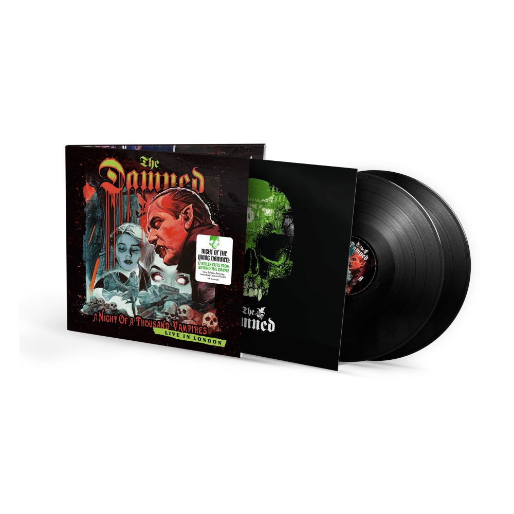 A Night Of A Thousand Vampires (Black 2LP) Double Heavyweight LP by The Damned