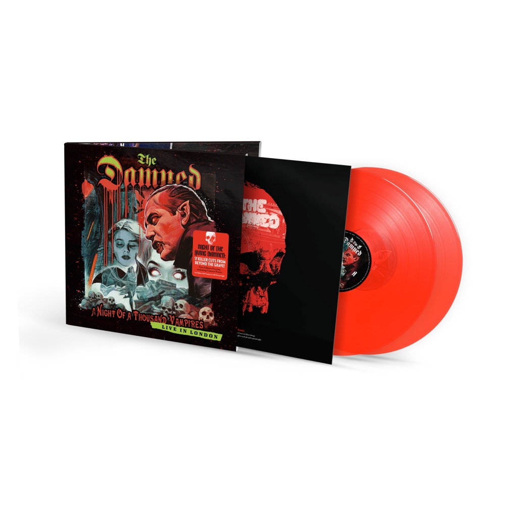 A Night Of A Thousand Vampires (Ltd. Transparent Red 2LP) Double Heavyweight LP by The Damned