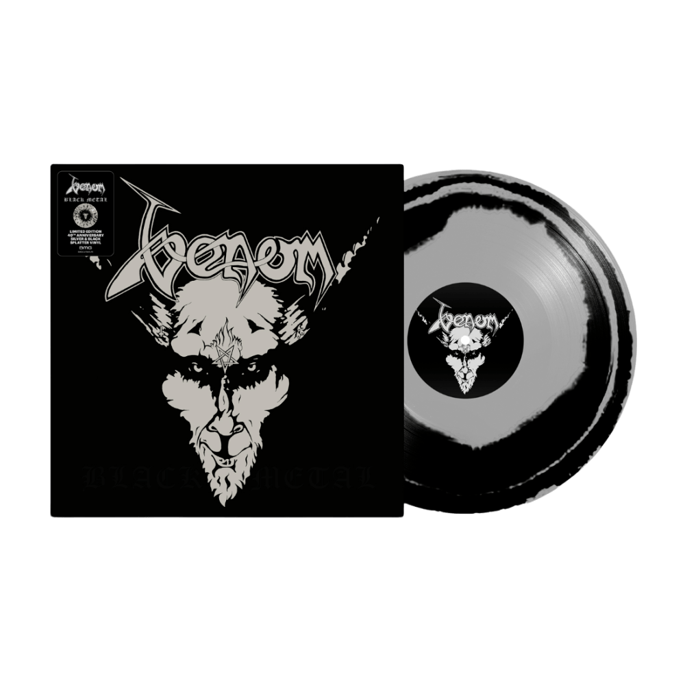 Black Metal Silver/Black Vinyl by Venom