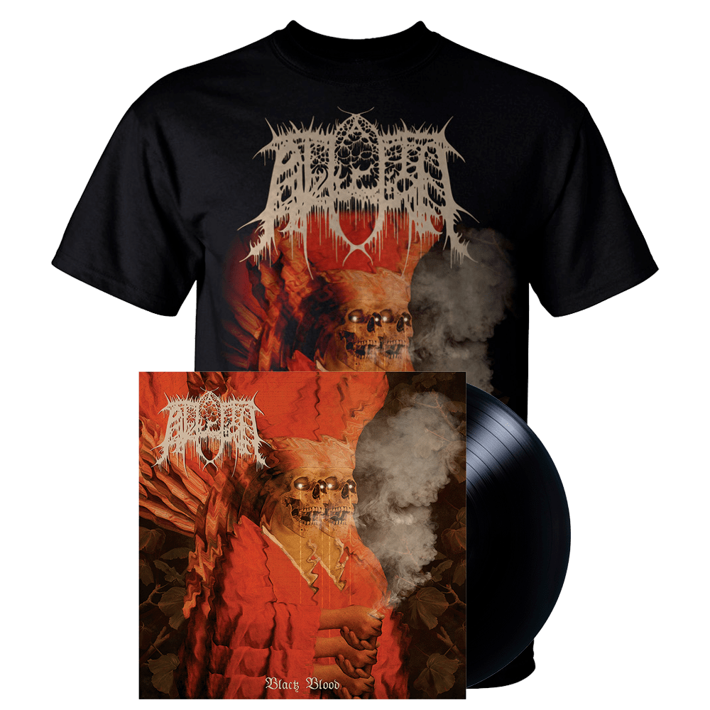 Black Blood Black Vinyl + T-Shirt by Abduction