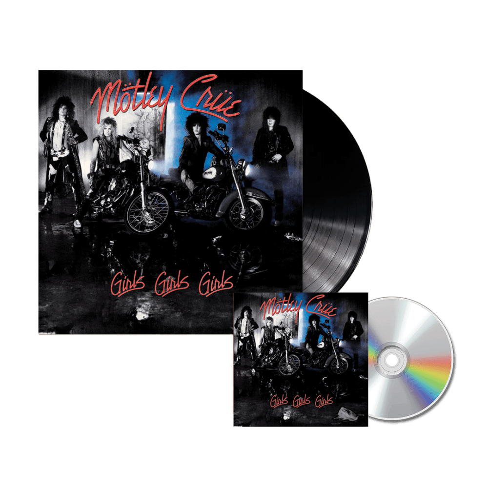 Girls, Girls, Girls Remastered Vinyl + CD by M��tley Cr��e