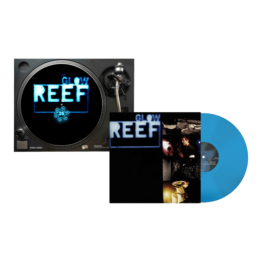 Glow - Transparent Blue Vinyl + Slipmat by Reef