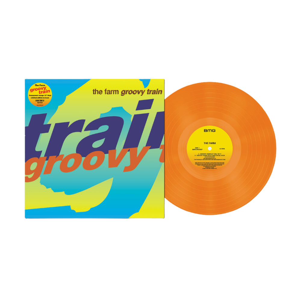 Groovy Train RSD 22 Orange 12 Inch Vinyl by The Farm