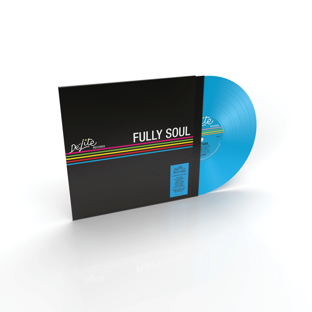De-Lite Fully Soul RSD 22 Sky Blue Vinyl by Various Artists