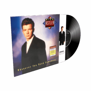 Whenever You Need Somebody (2022 Remaster) 1LP Vinyl LP by Rick Astley