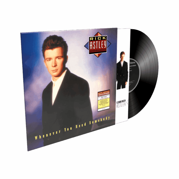 Whenever You Need Somebody (2022 Remaster) 1LP Vinyl LP - Rick Astley
