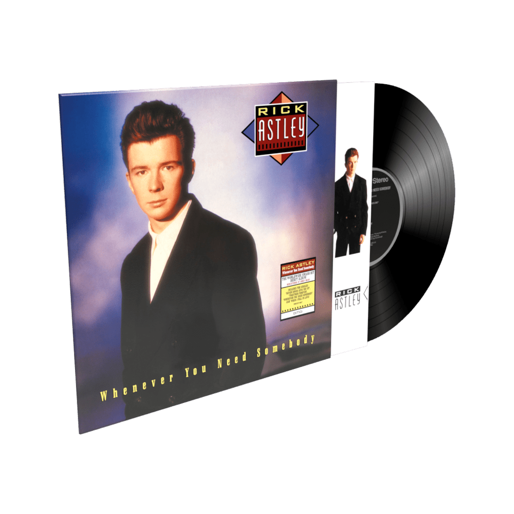 Whenever You Need Somebody (2022 Remaster) 1LP Vinyl LP by Rick Astley