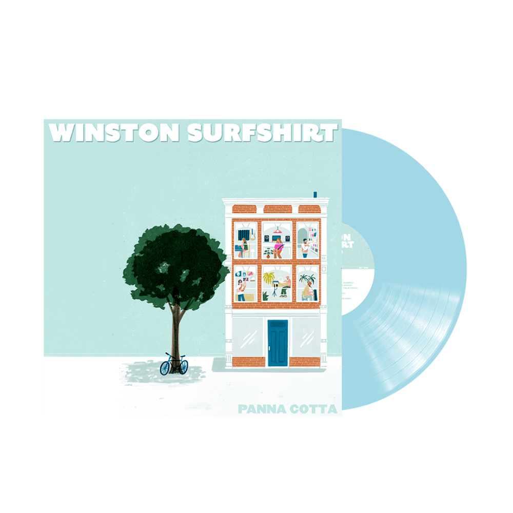 Panna Cotta Baby Blue Vinyl by Winston Surfshirt