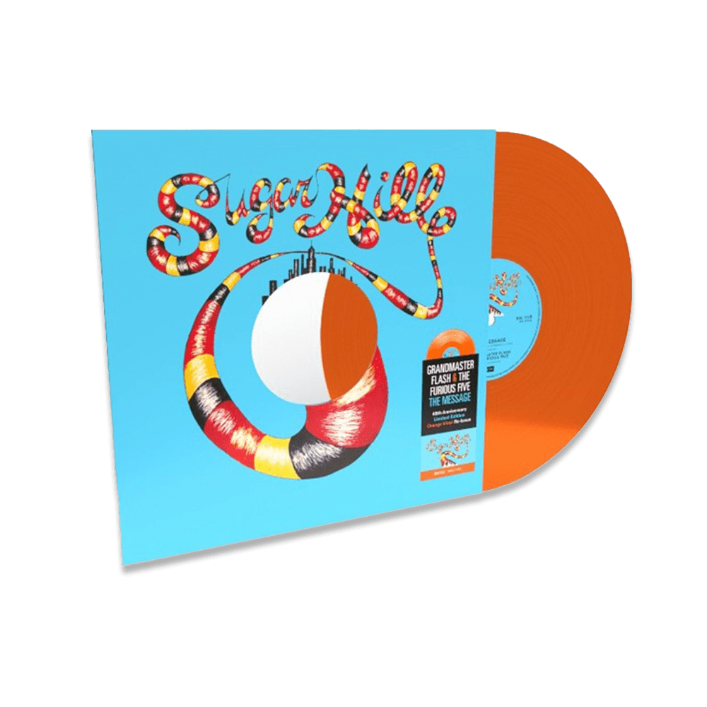 The Message Orange 12 Inch Vinyl by Grandmaster Flash & The Furious