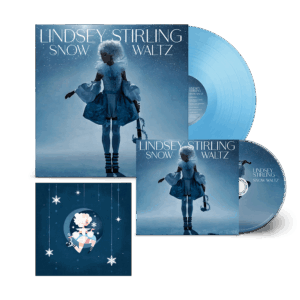 Snow Waltz Baby Blue Vinyl + CD + Christmas Card by Lindsey Stirling