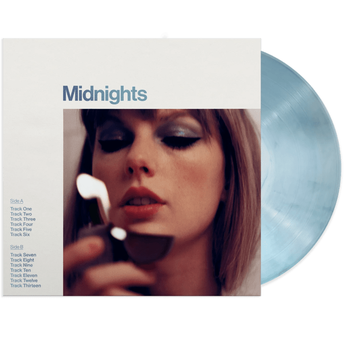 Midnights Moonstone Blue Edition Blue Vinyl by Taylor Swift