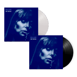 Blue Transparent Vinyl + Black Vinyl by Joni Mitchell