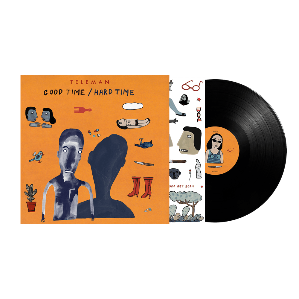 Good Time/Hard Time Black Vinyl by Teleman