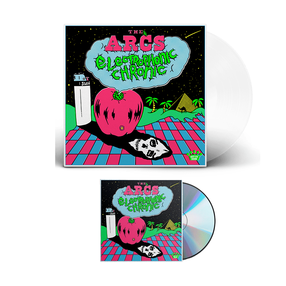 Electrophonic Chronic CD + Crystal Clear Vinyl by The Arcs