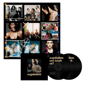 anniversary remixes translucent blue vinyl + one touch: remastered 2cd album by Sugababes