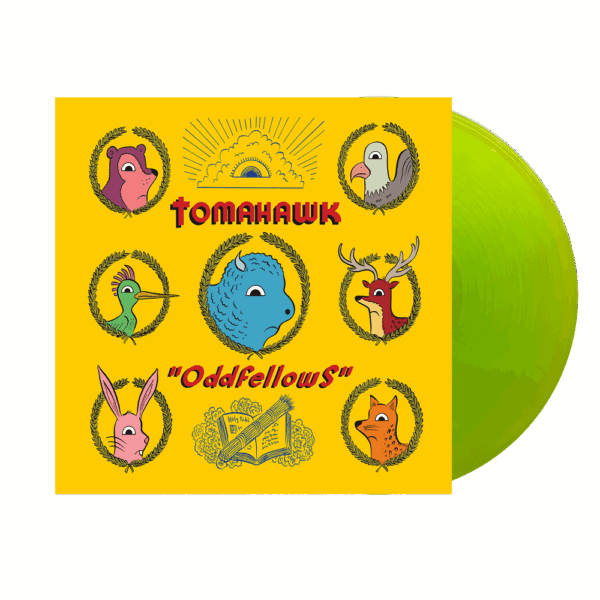 Oddfellows Limited Radioactive Yellow Vinyl LP by Tomahawk