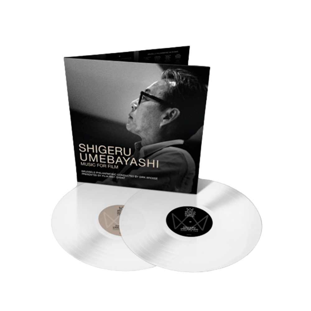 Music For Film White Double Vinyl by Shigeru Umebayashi
