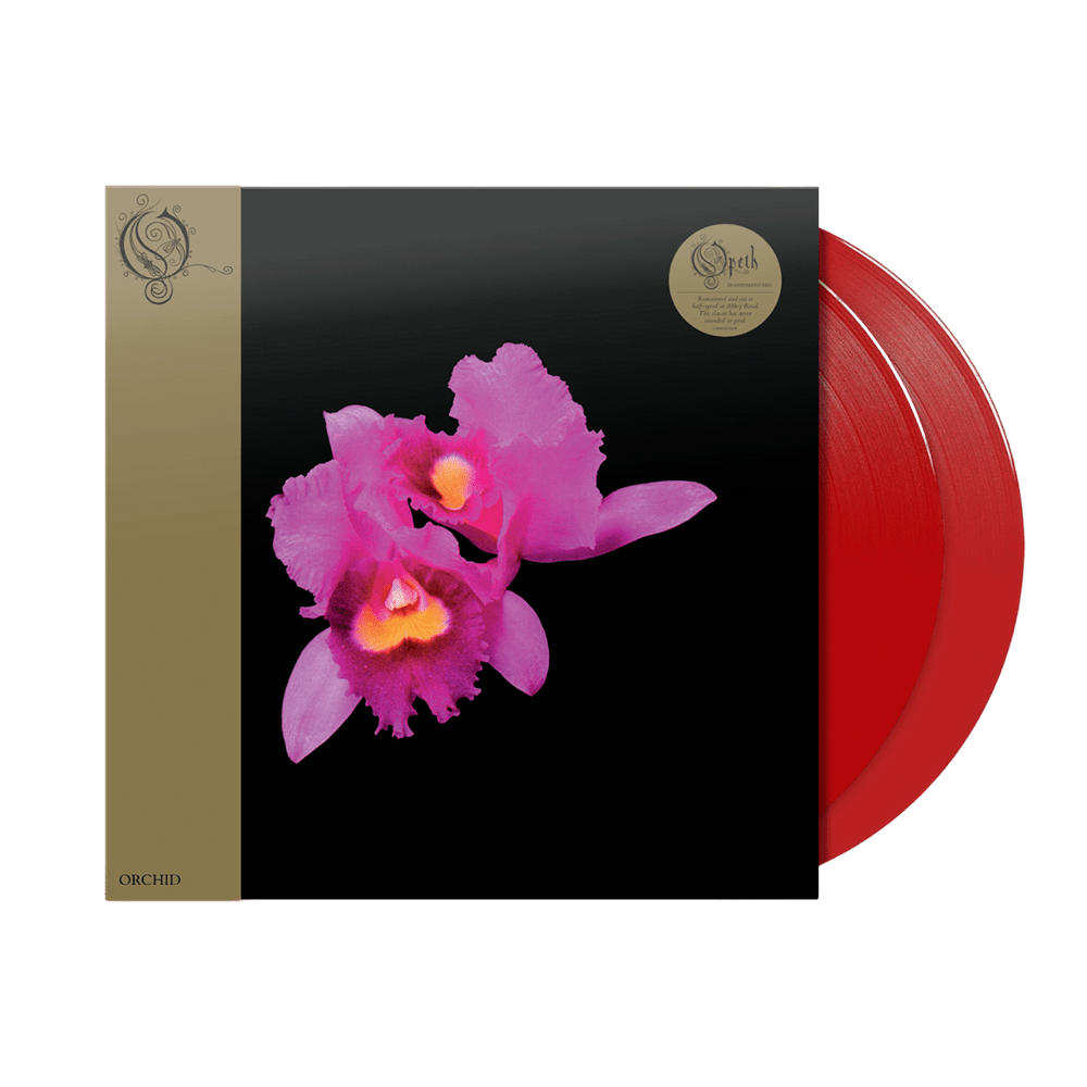 Orchid Transparent Red Double Heavyweight LP by Opeth