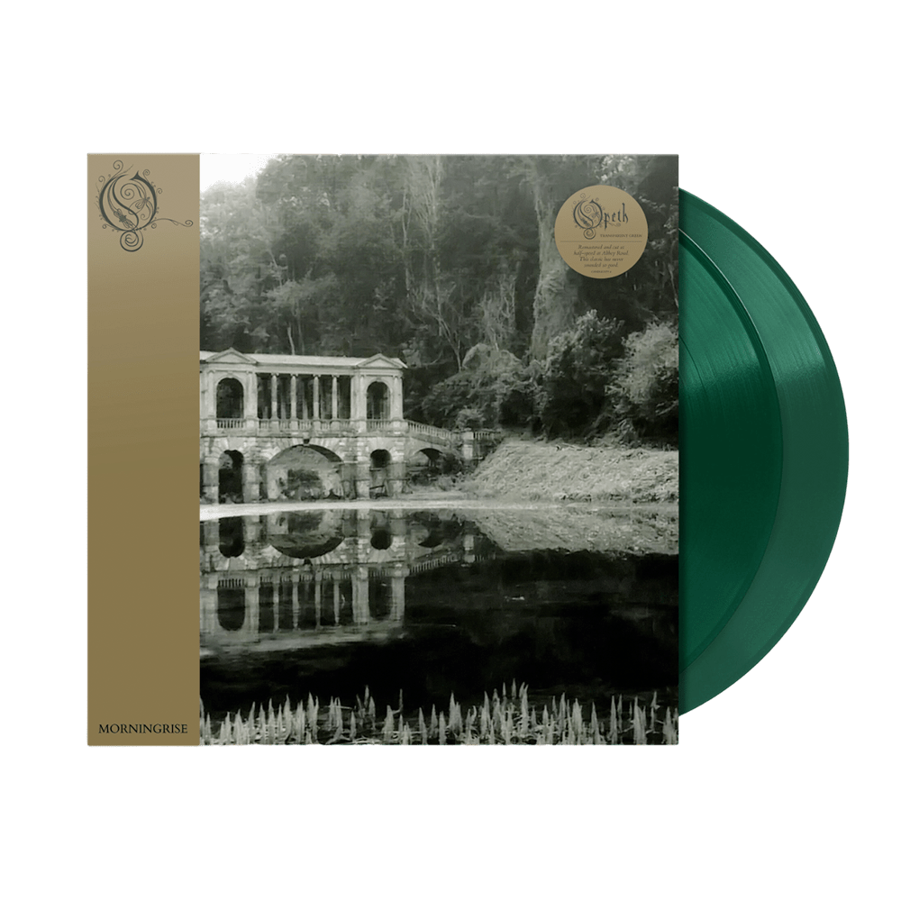 Morningrise Transparent Green Double Vinyl by Opeth