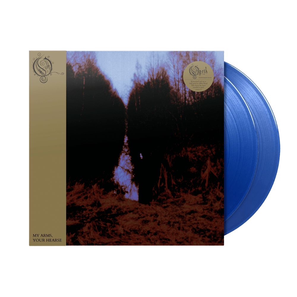 My Arms Your Hearse Transparent Blue Double Vinyl by Opeth