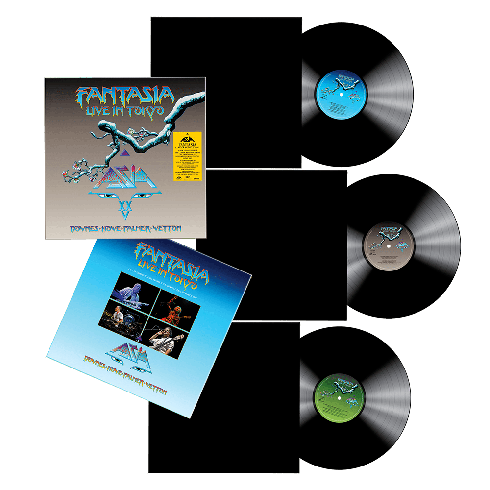 Asia 'Fantasia, Live In Tokyo 2007' 3LP Triple LP by Asia