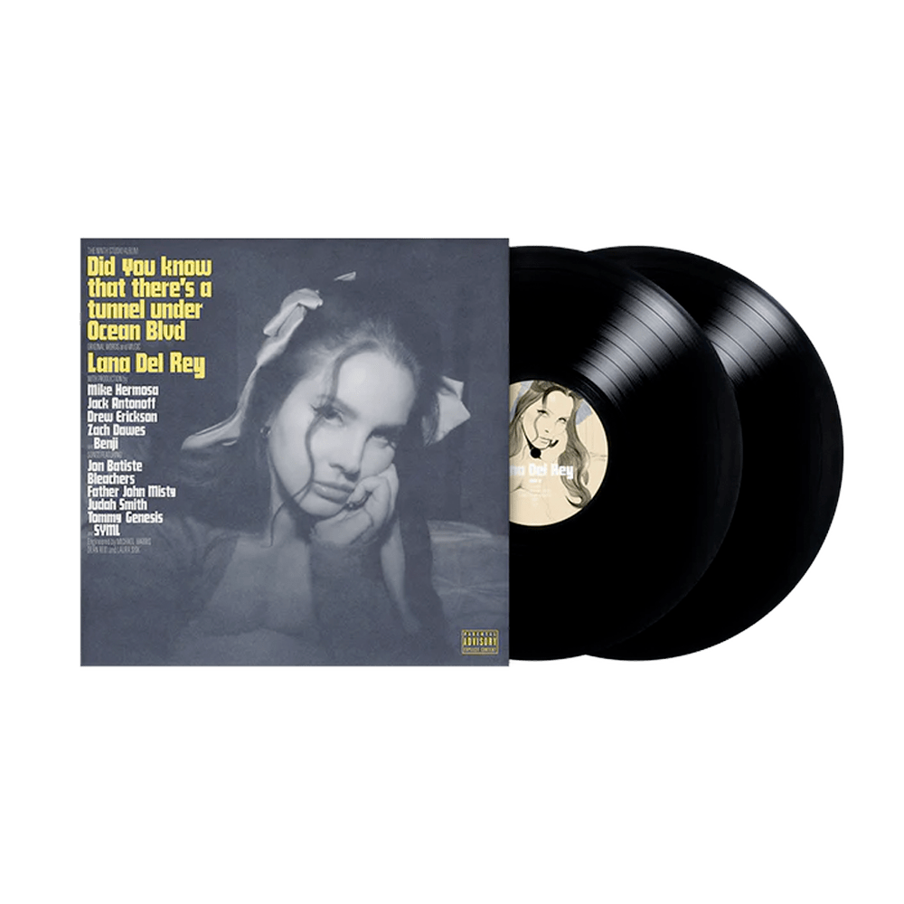 Did you know that there's a tunnel under Ocean Blvd  Double Vinyl by Lana Del Rey