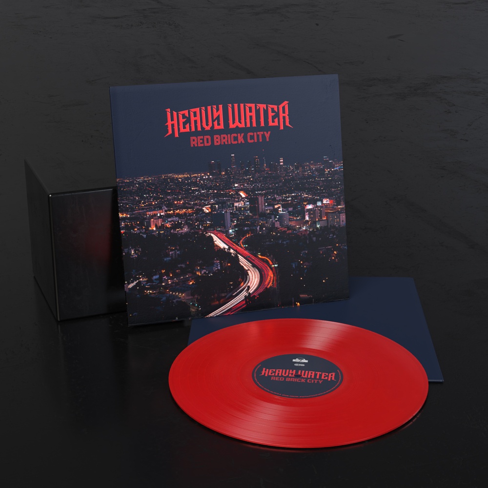Red Brick City Red Vinyl LP & T-Shirt by Heavy Water