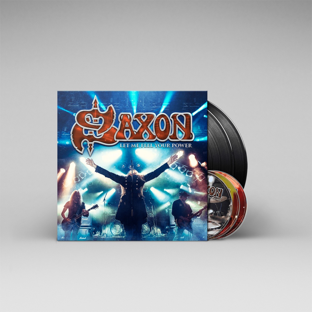 Let Me Feel Your Power Double Heavyweight LP by Saxon
